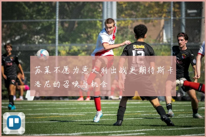 苏莱不愿为意大利出战更期待斯卡洛尼的召唤与机会