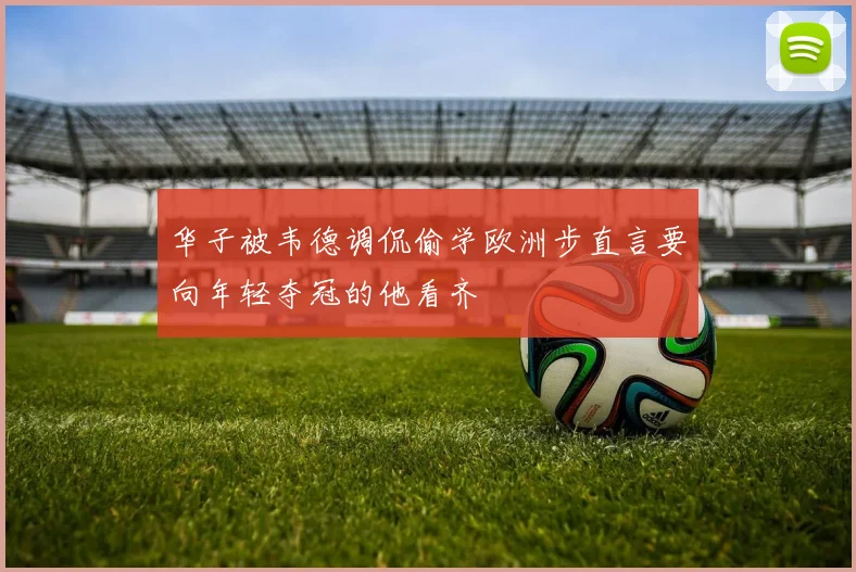 华子被韦德调侃偷学欧洲步直言要向年轻夺冠的他看齐
